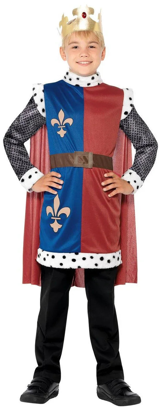 Disfraz de Rey Arturo Medieval para Niño Medieval Infantiles Smiffys