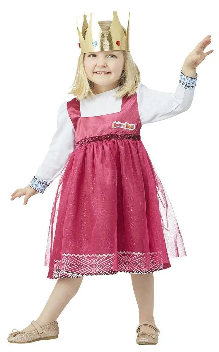 Disfraz de Masha de Masha y el Oso para Niña Cuentos y Dibujos Animados Smiffys