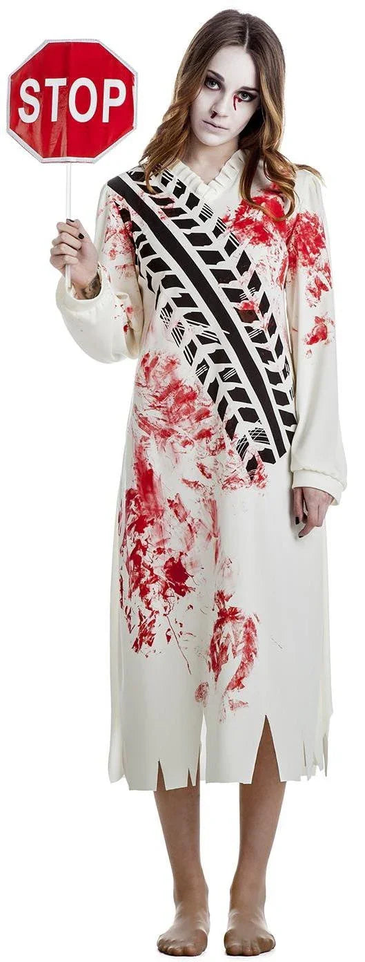 Disfraz de Niña de la Curva para Adulto Fantasmas Kimokawaii