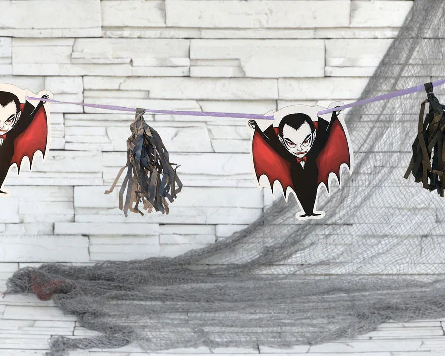 Guirnalda con Vampiros Drácula de Halloween Guirnaldas de Halloween Atosa