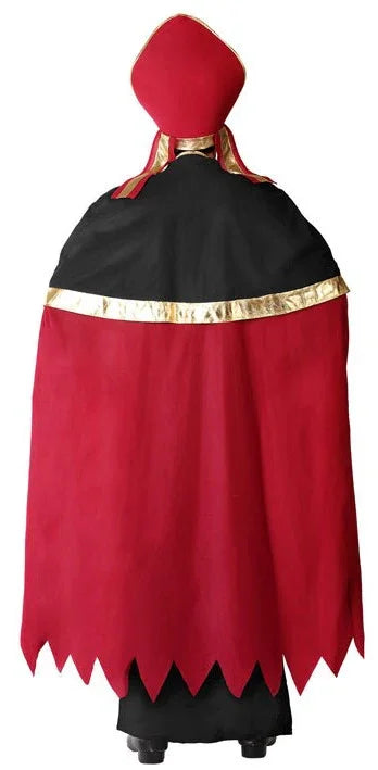 Disfraz de Obispo Sangriento Satánico para Hombre Curas y Obispos Atosa