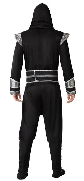 Disfraz de Ninja Japonés Negro para Hombre Ninjas Atosa