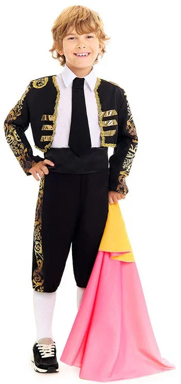 Disfraz de Torero Negro para Niño Toreros Partilandia