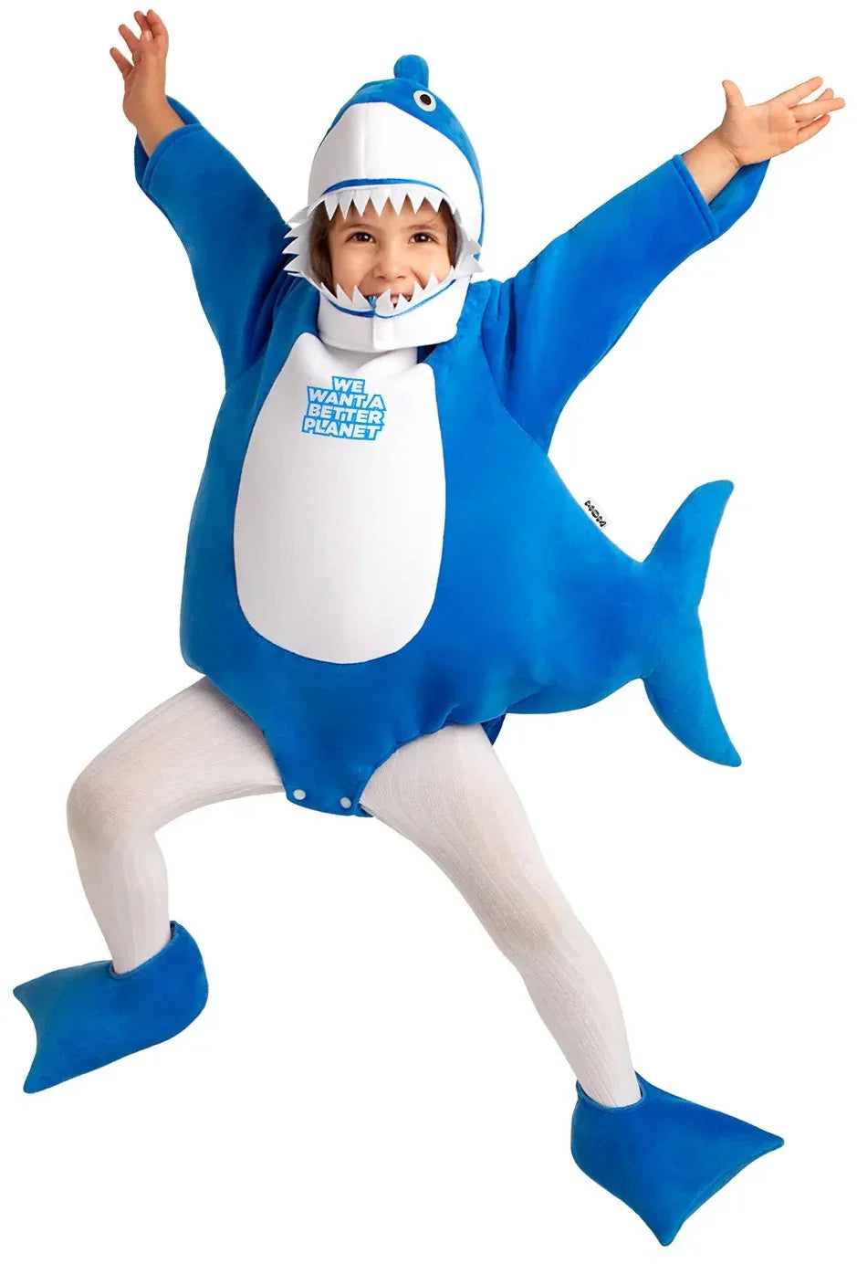 Disfraz de Tiburón Azul Infantil Tiburón Viving