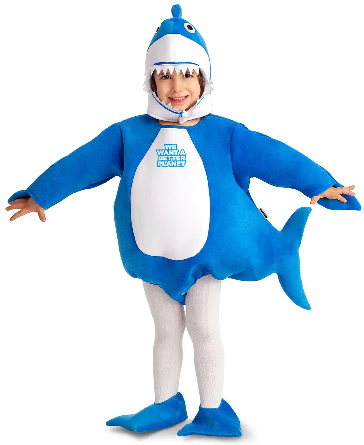 Disfraz de Tiburón Azul Infantil Tiburón Viving