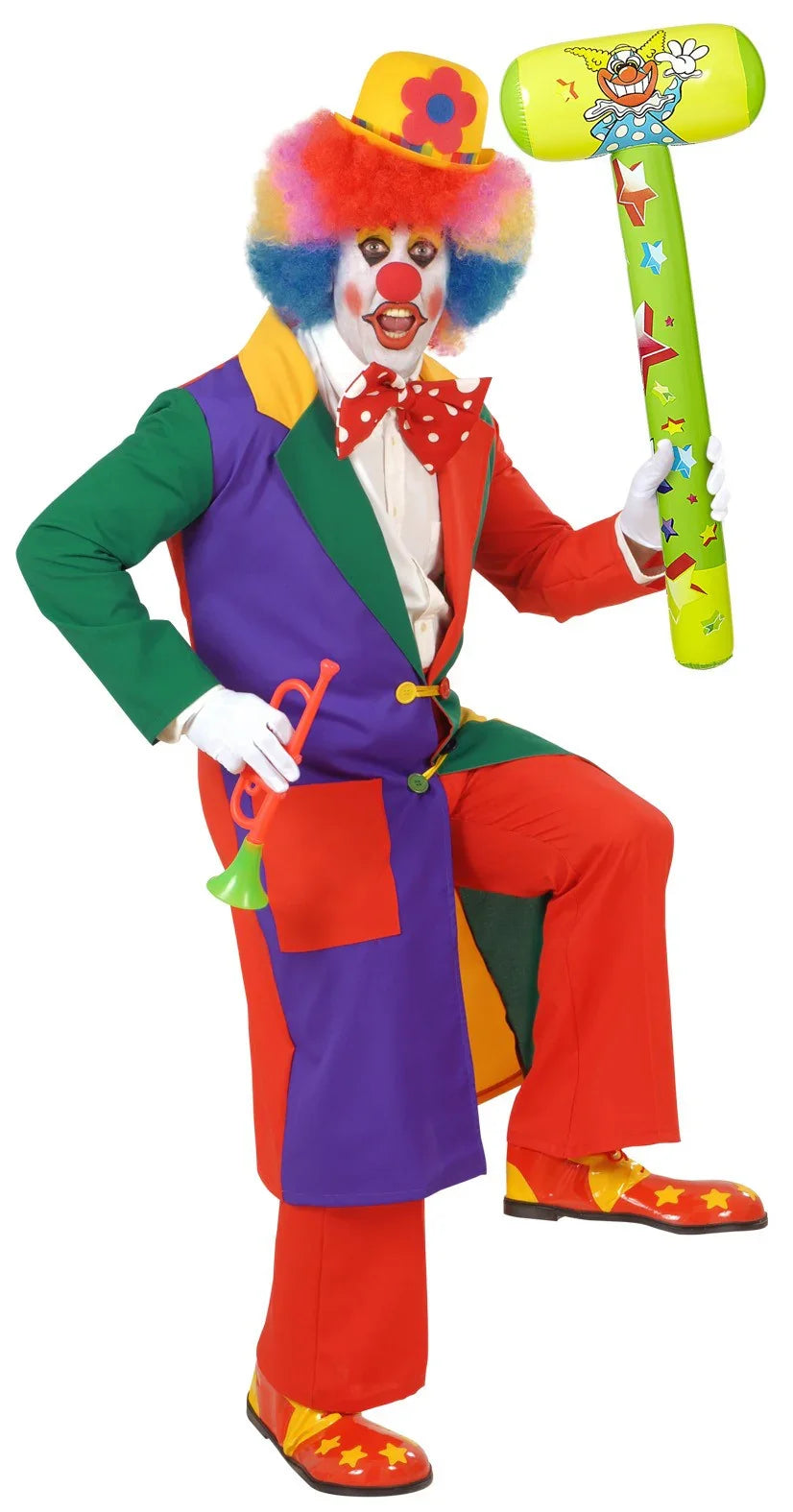 Martillo Hinchable de Payaso de 96cm Complementos Payasos Widmann