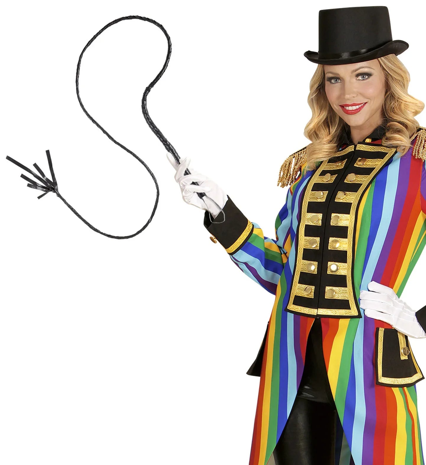 Látigo de Domador de Polipiel de 180cm Domador Widmann