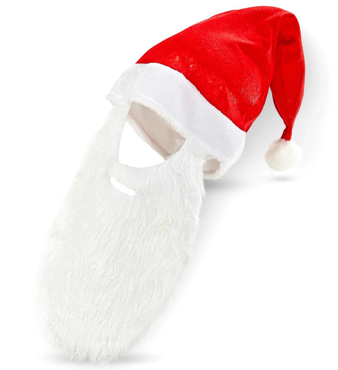 Gorro de Santa con Barba Navidad Widmann