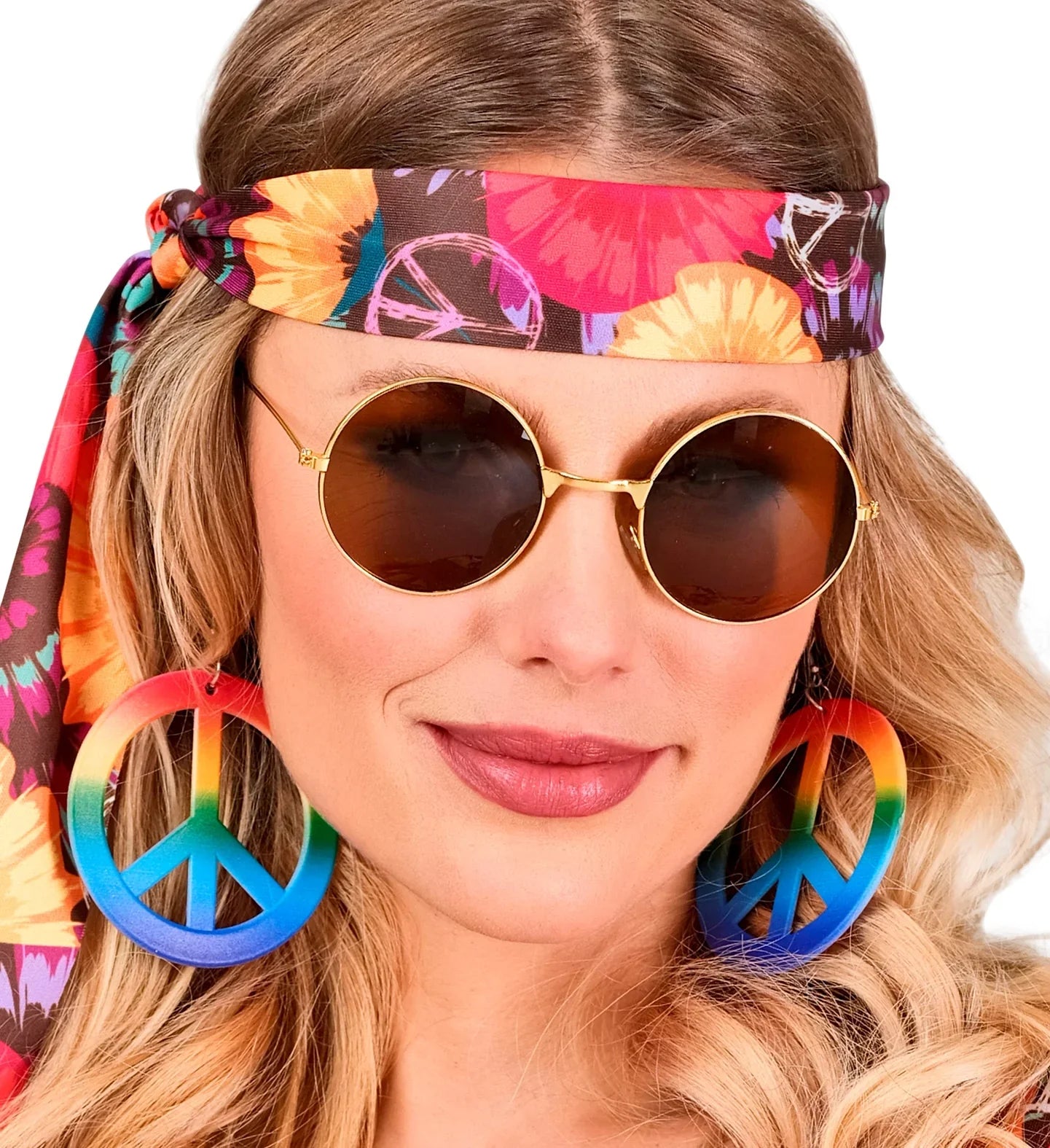 Gafas Hippies Redondas con Cristales Oscuros Gafas Hippies Redondas Widmann