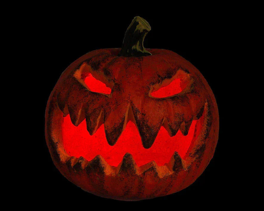 Calabaza de Decoración para Halloween con Luz Calabaza Atosa