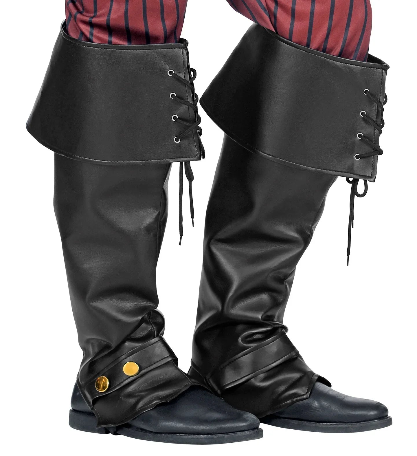 Cubrebotas Negros de Pirata COMPLEMENTOS Widmann