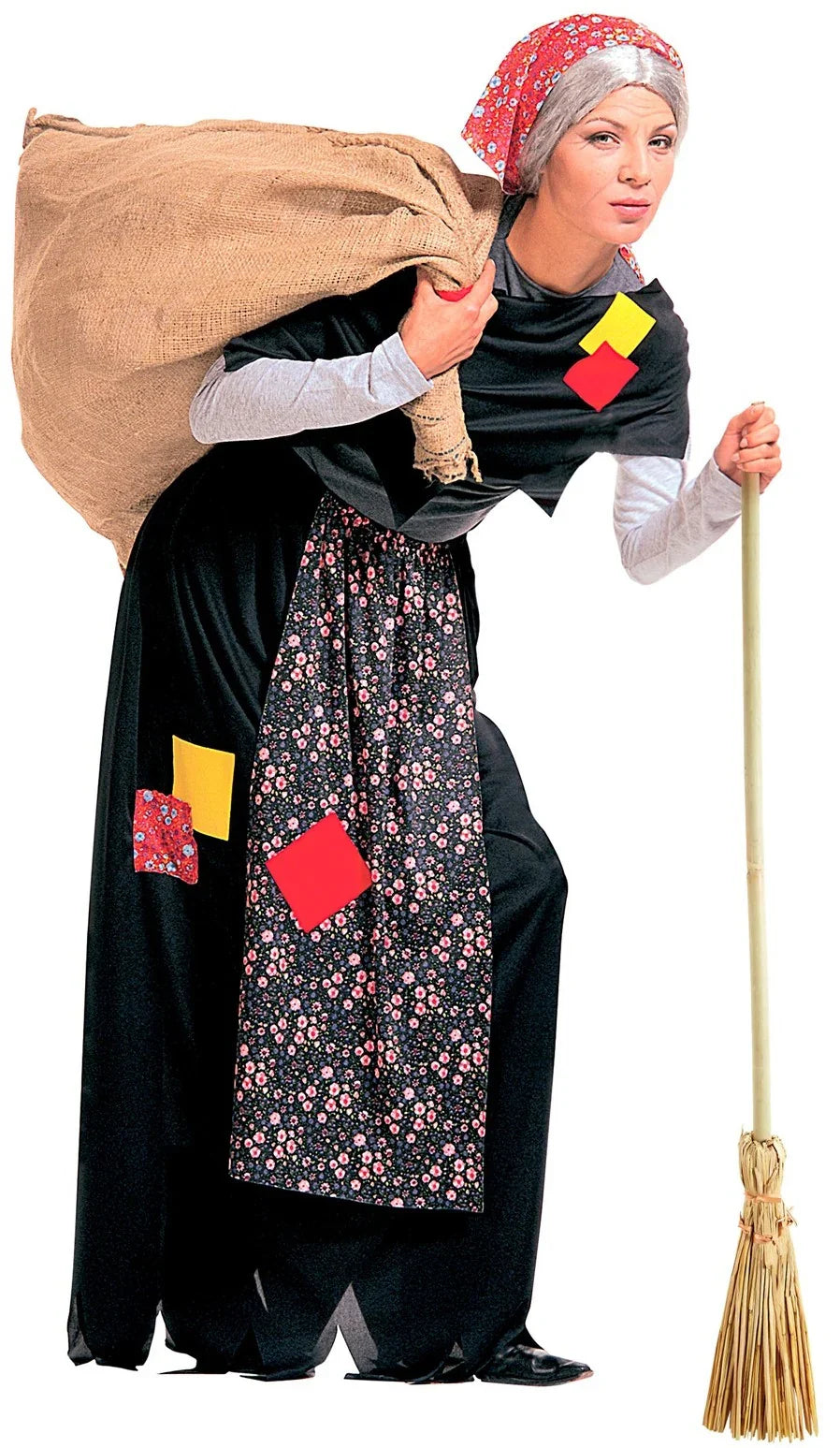 Escoba de Bruja de 107 cm COMPLEMENTOS Widmann