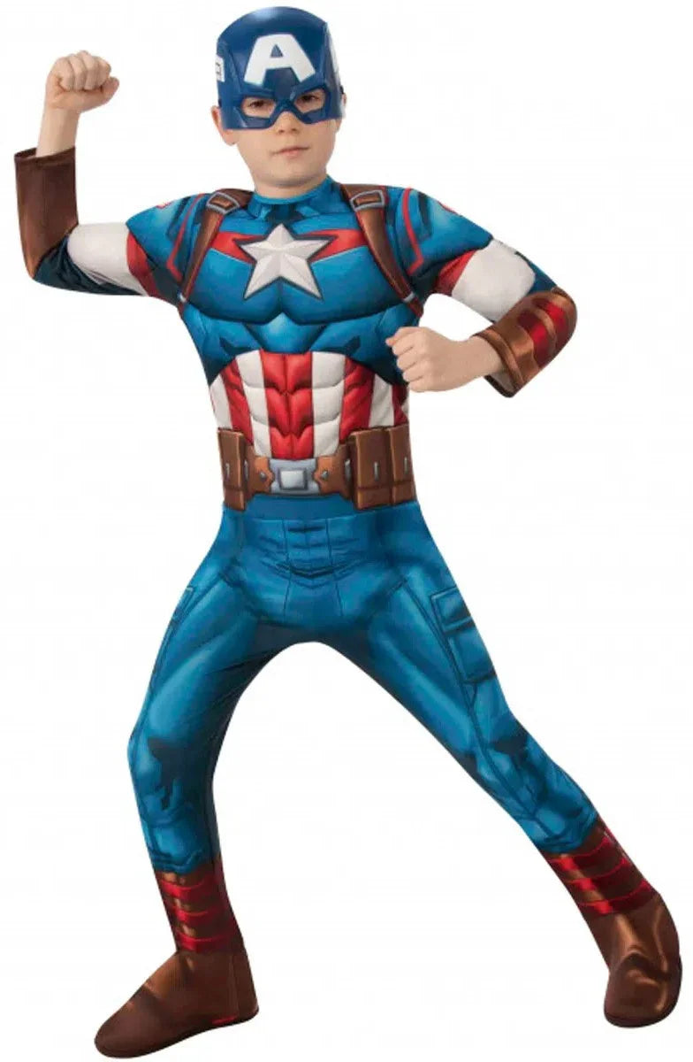 Disfraz de Capitán América Vengadores Infantil Capitán América Rubies