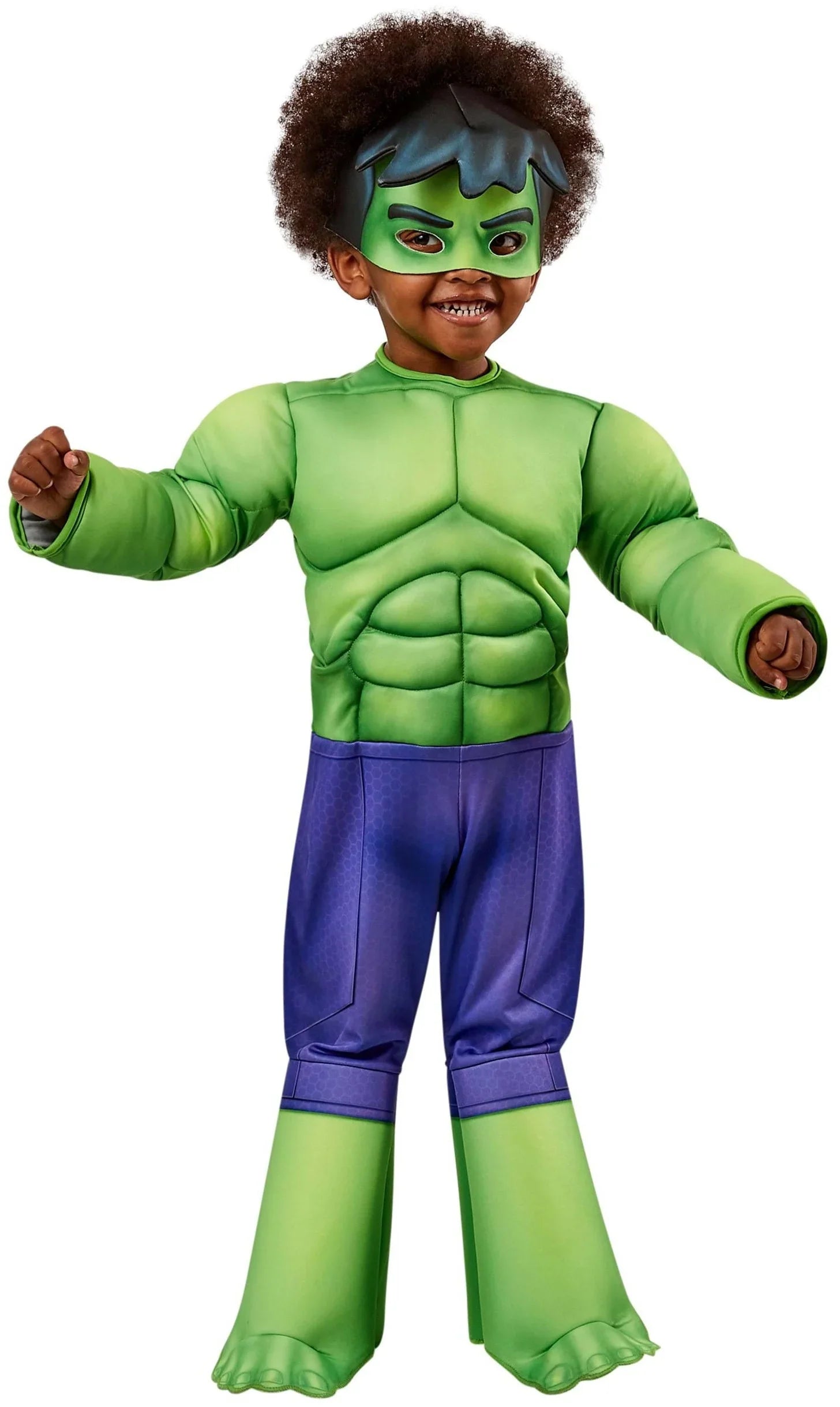 Disfraz de Hulk Musculoso para Niño Superhéroes Infantiles Rubies