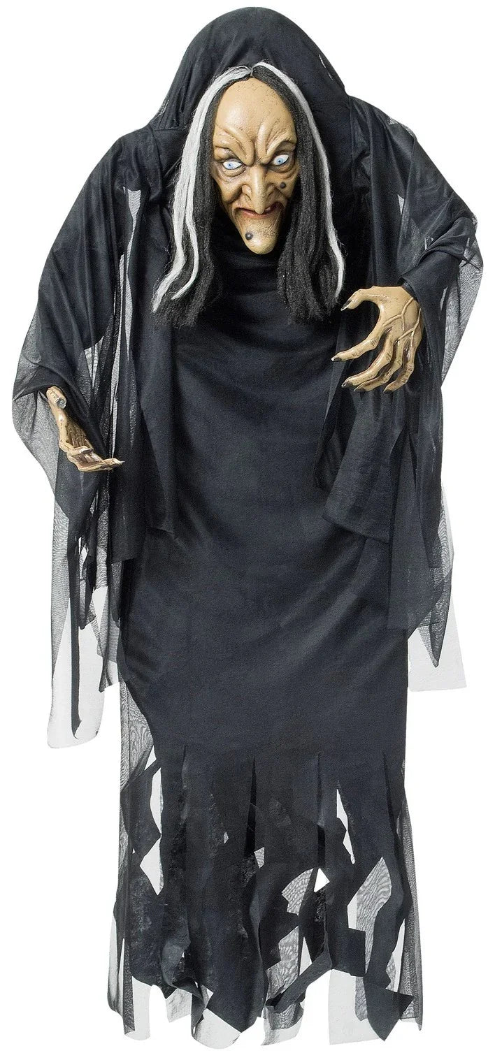 Bruja Malvada para Decoración de Halloween de 140cm Figuras Decorativas Widmann