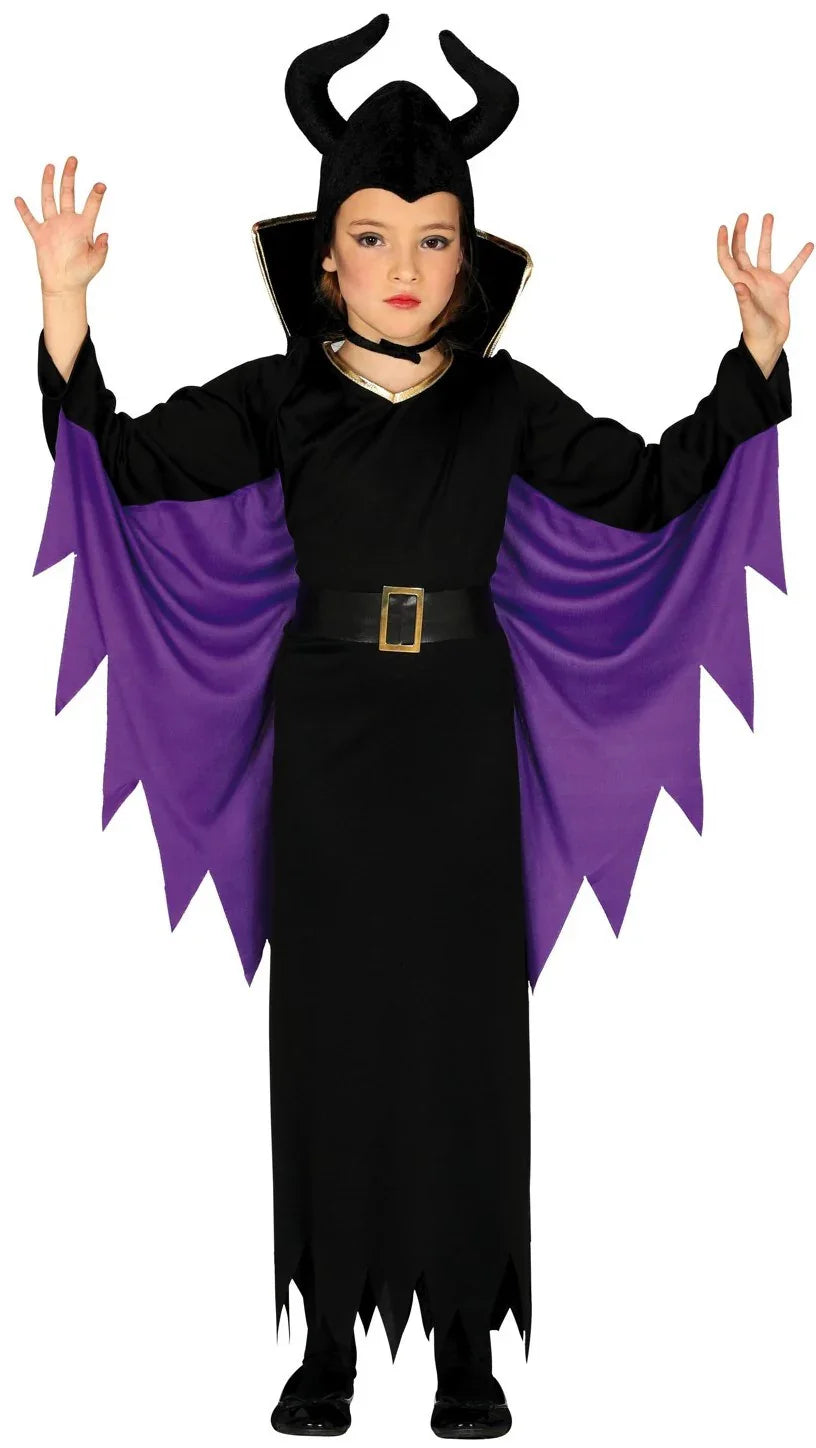 Disfraz de Maléfica para Niña Maléfica Guirca
