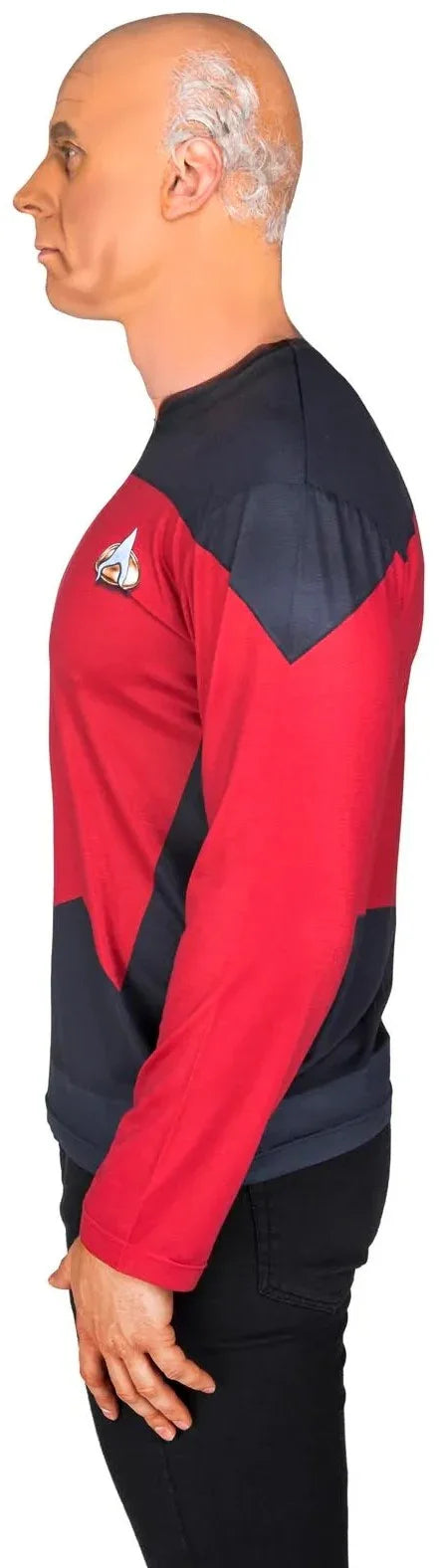 Camiseta Disfraz de Star Trek Picard Roja para Adulto Star Trek Viving