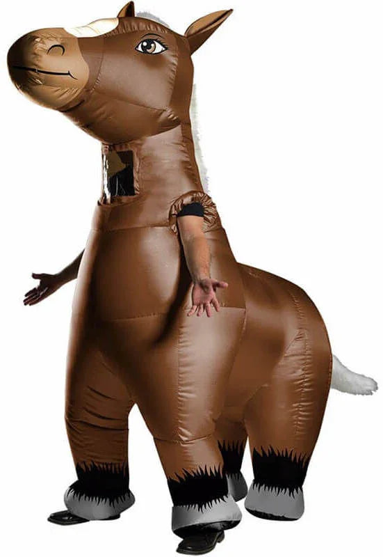 Disfraz de Caballo Hinchable para Adulto Caballo Rubies