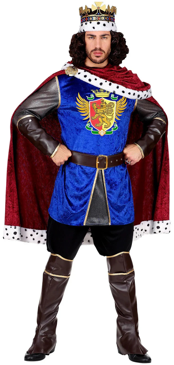 Disfraz de Rey Medieval para Adulto Reyes y Reinas Medievales Widmann