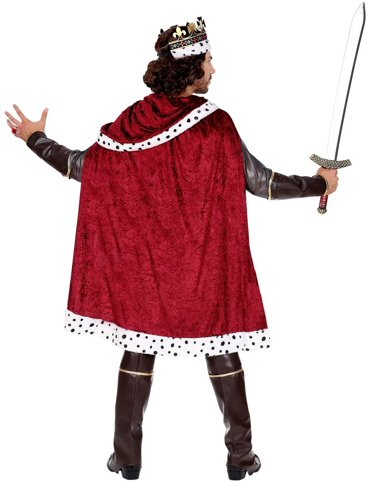 Disfraz de Rey Medieval para Adulto Reyes y Reinas Medievales Widmann