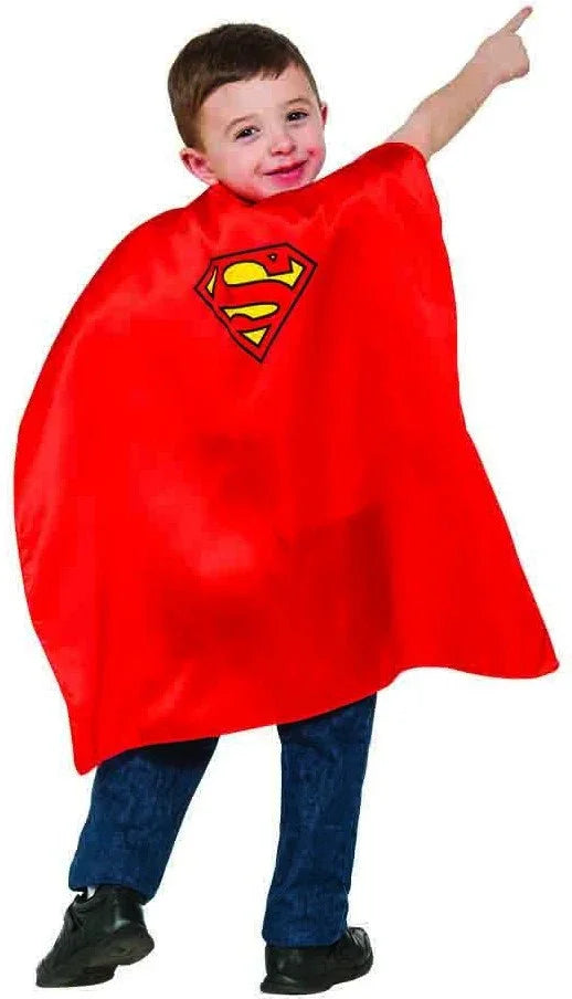 Capa de Superman Infantil Superman y Supergirl Rubies