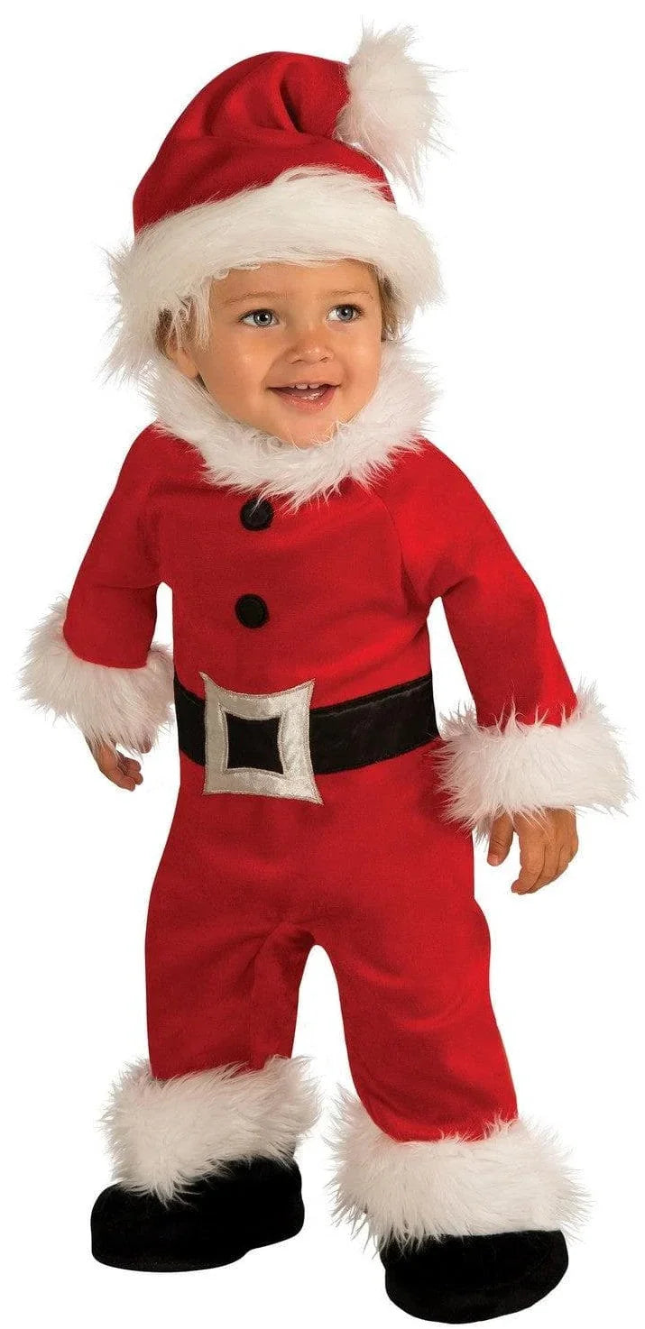 Disfraz de Papá Noel de Peluche para Bebé Papa Noel y Mama Noel Rubies