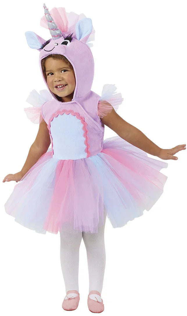Disfraz de Unicornio Colorido para Niña Unicornio Rubies
