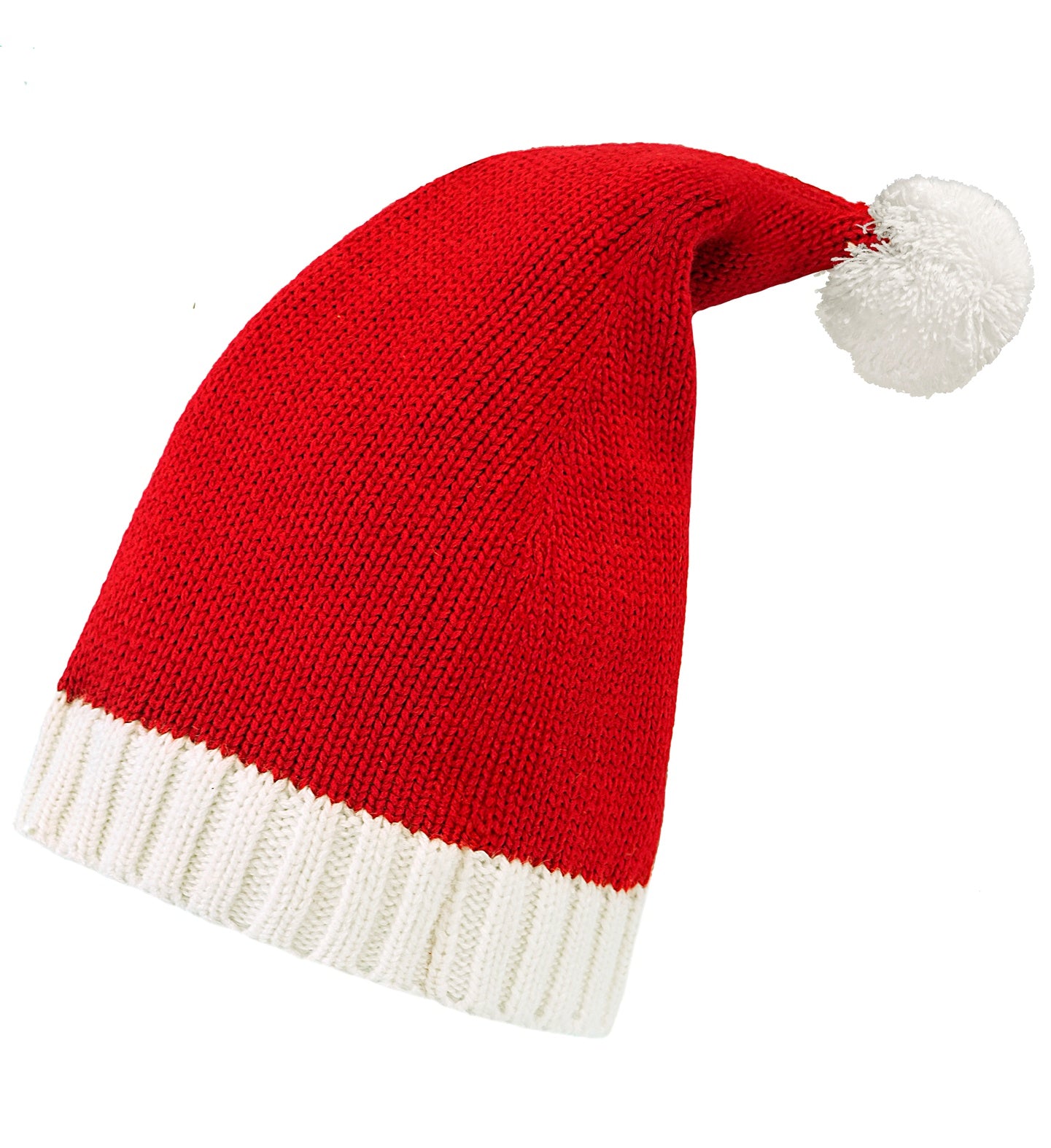 Gorro Papá Noel de Punto para Adulto