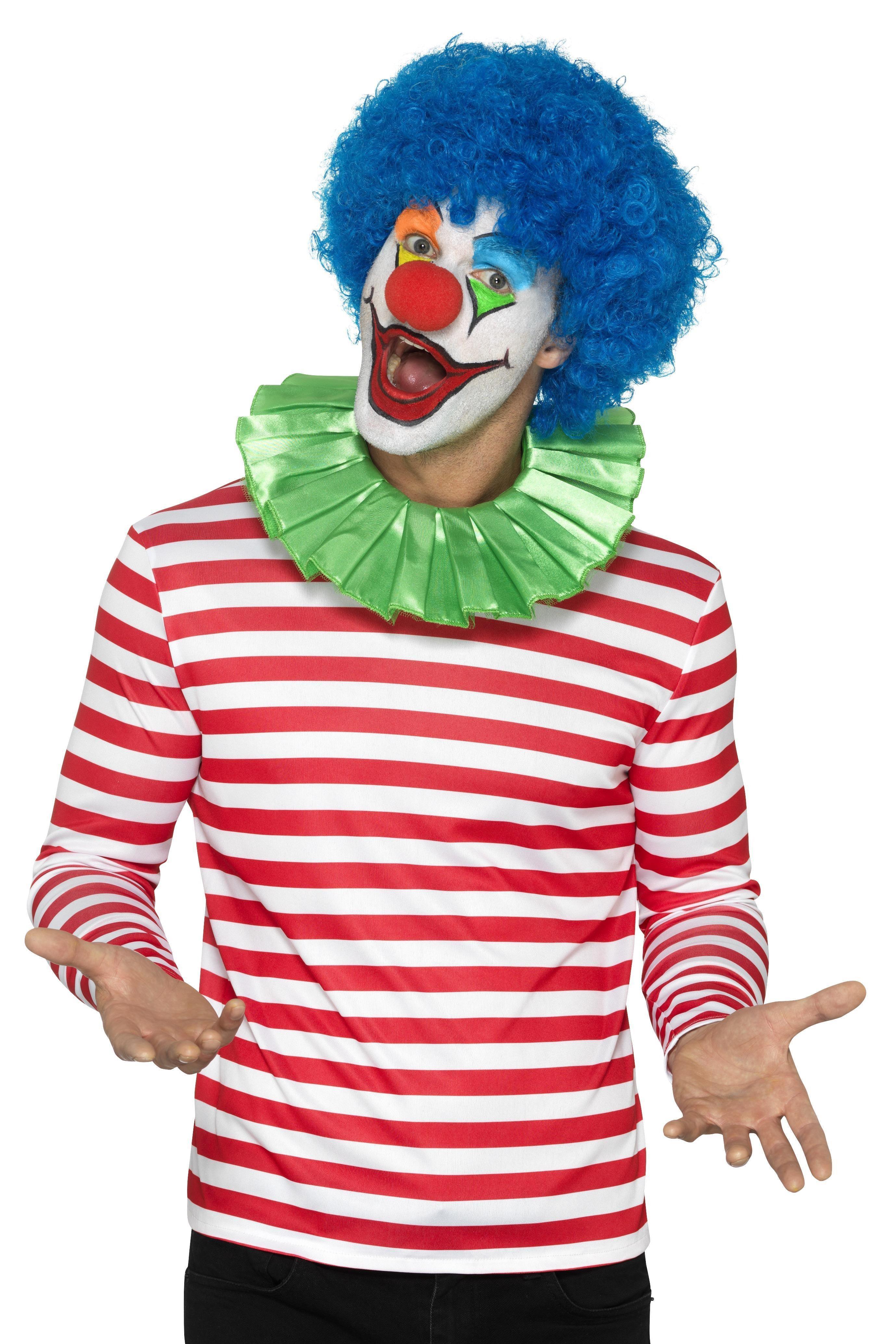 Camiseta de Rayas Rojas y Blancas para Adulto Chaquetas, Chalecos y Camisas Smiffys