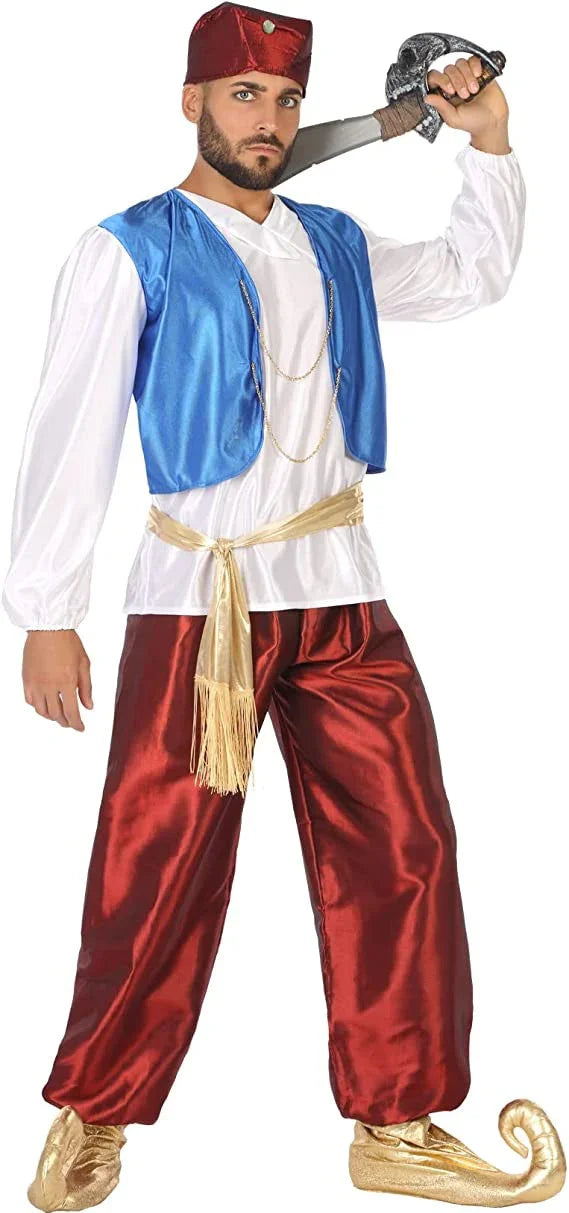 Disfraz de Arabé Ali Baba para Adulto Árabes Atosa