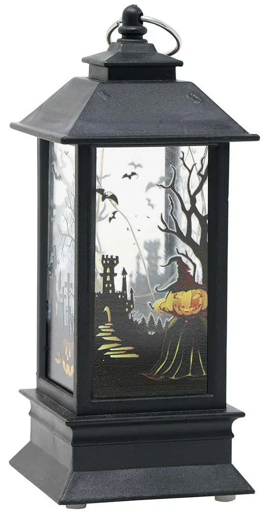 Farolillo con Decoración de Halloween y Luz Decoración Halloween Guirca