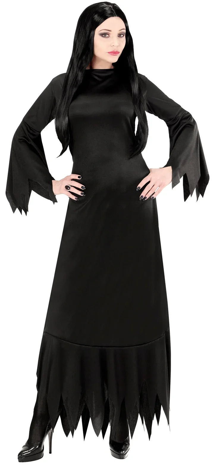 Disfraz de Morticia Oscura para Adulto Morticia Addams Widmann