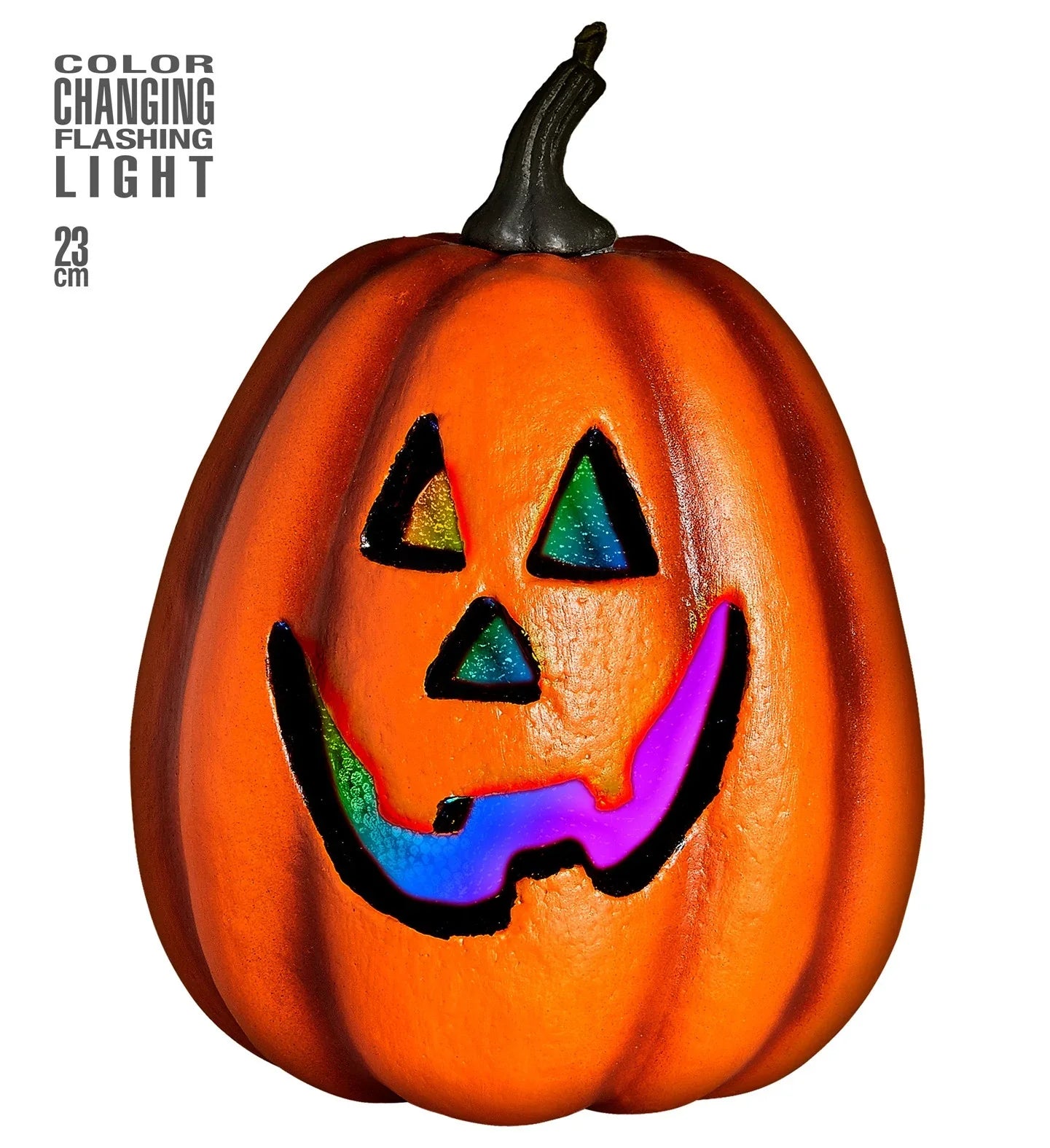 Calabaza de 23cm para Decoración de Halloween Calabaza Widmann