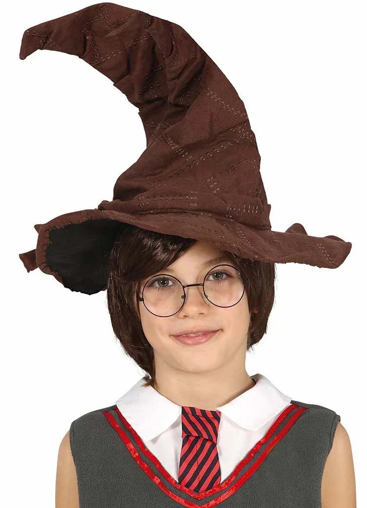 Sombrero de Brujo Marrón Infantil Harry Potter Guirca
