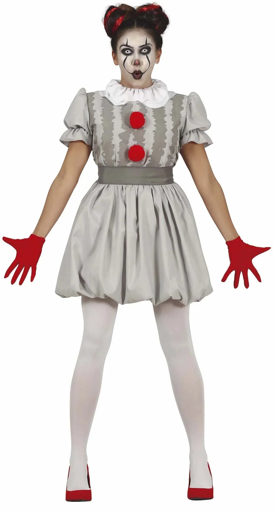 Disfraz de Penny la Payasa Siniestra para Mujer Pennywise Guirca