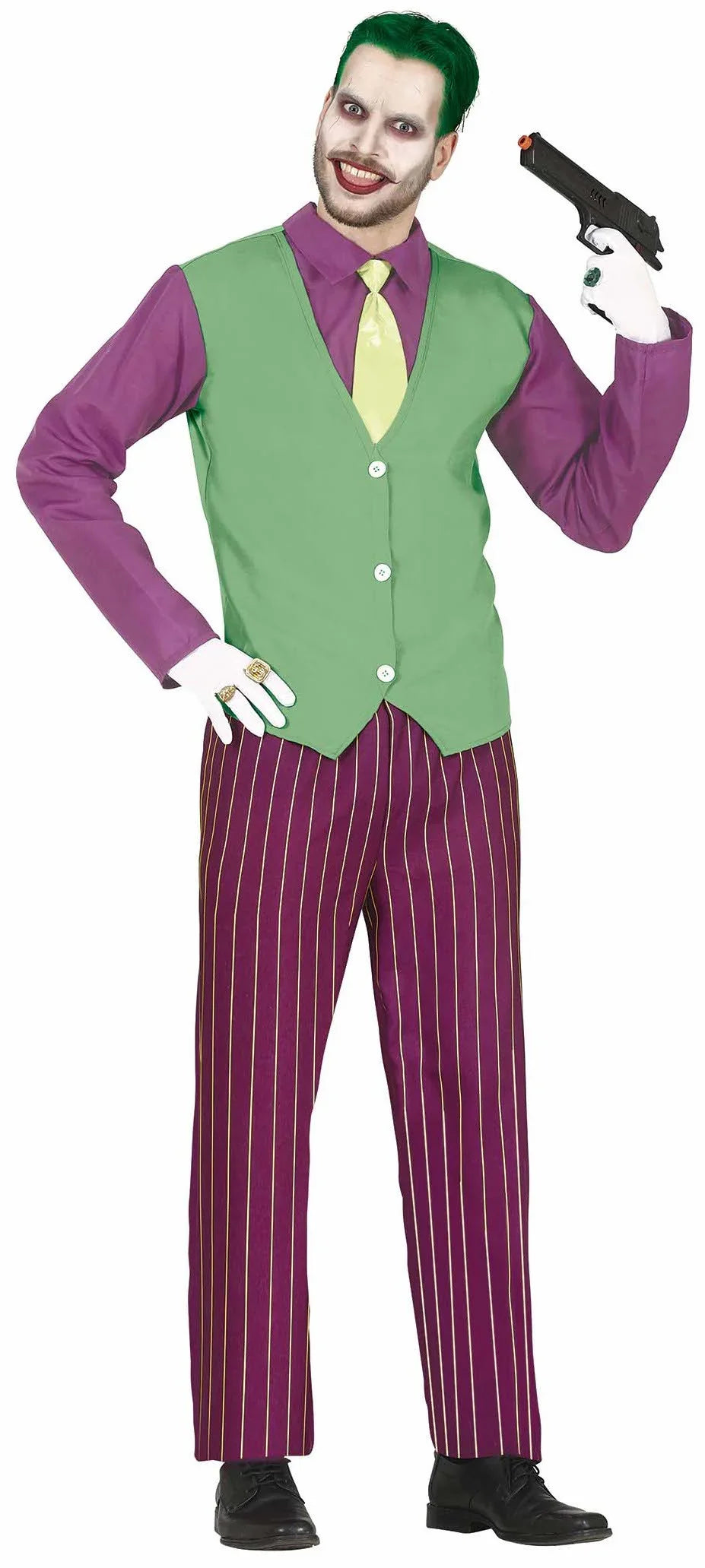 Disfraz de Joker Maligno para Adulto Joker Guirca