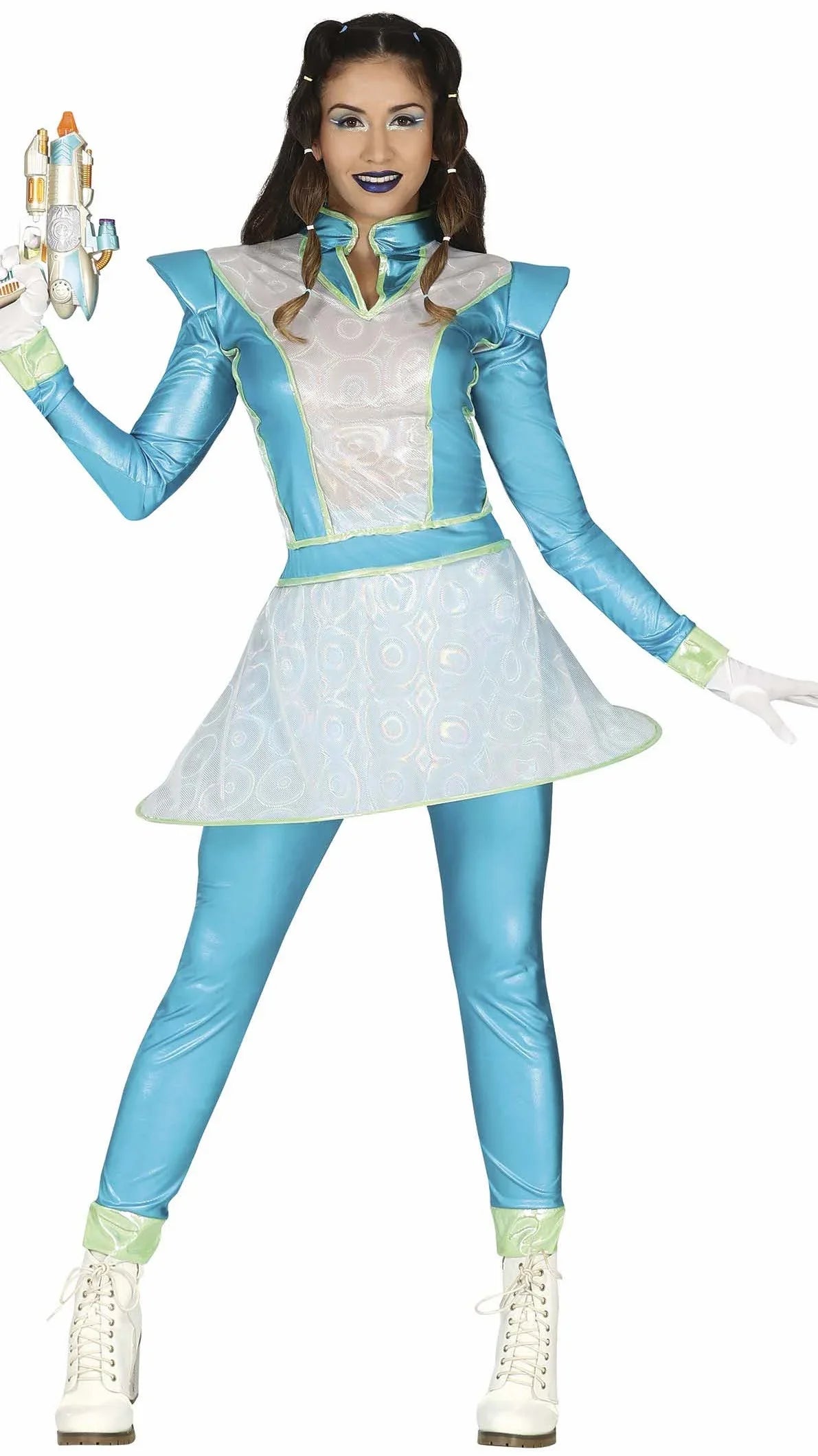Disfraz de Viajera Espacial para Mujer Extraterrestres Guirca