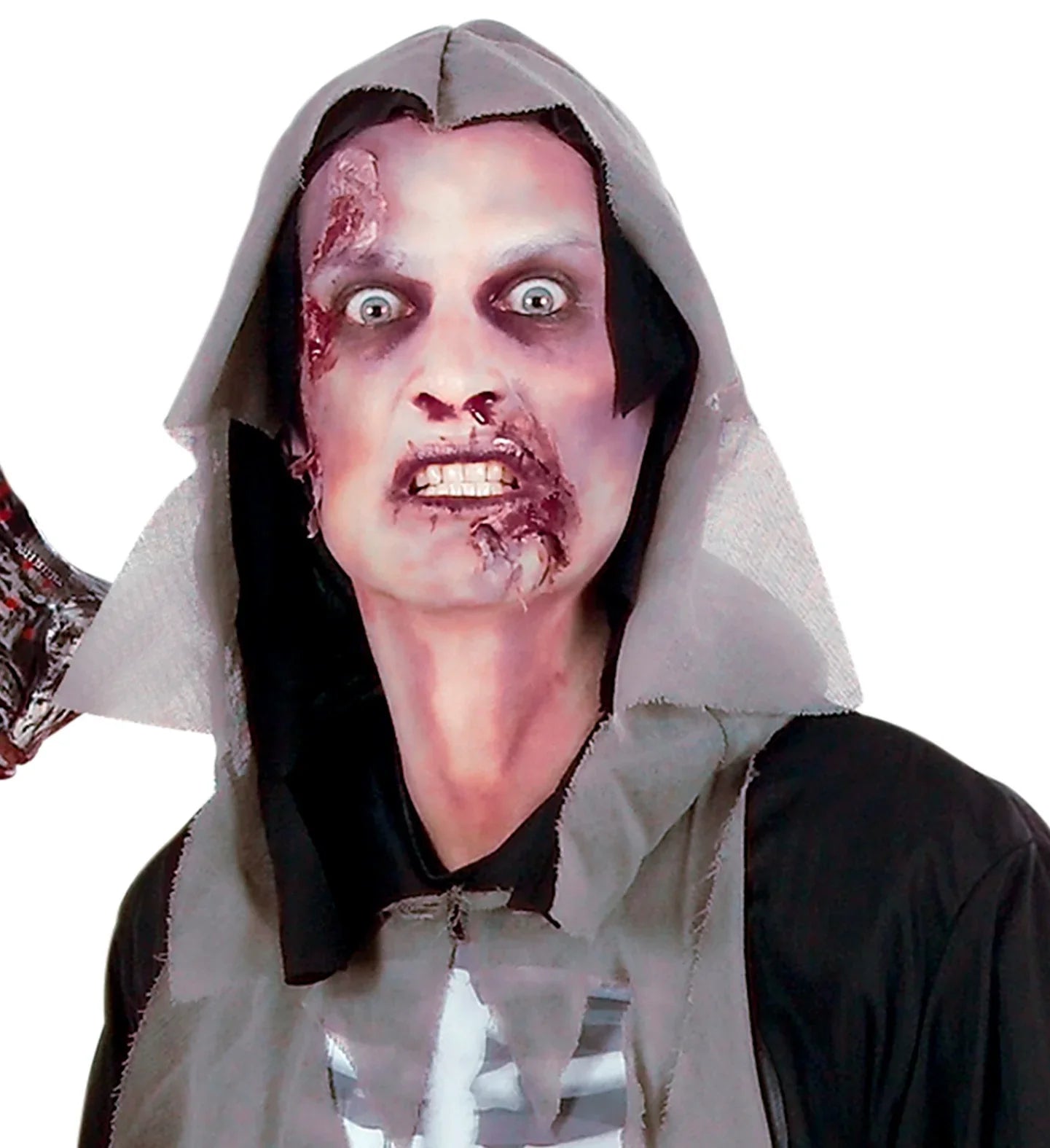 Kit de Maquillaje Zombie con Sangre y Látex Líquido Kits de Maquillaje Widmann