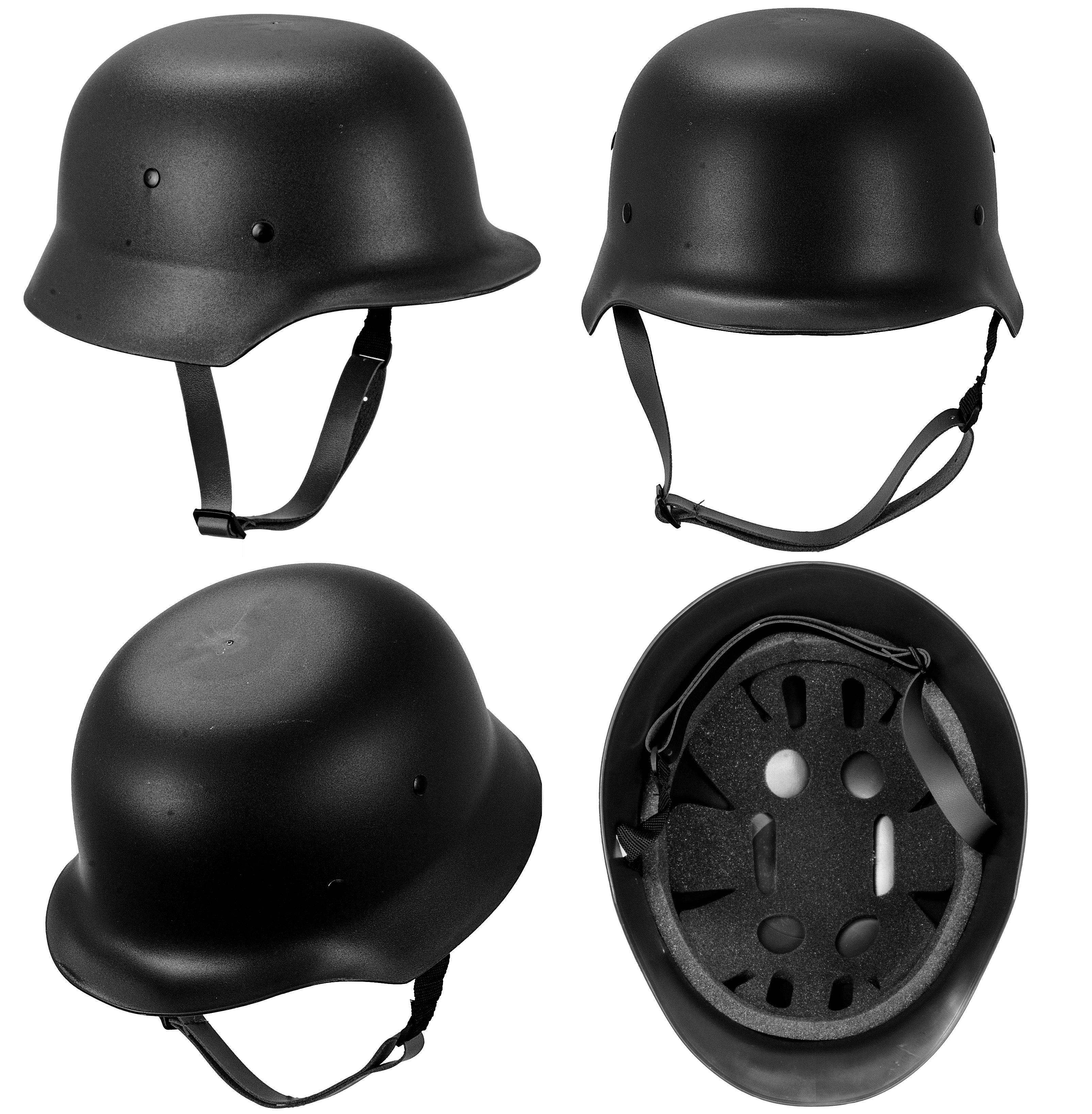 Casco Militar Negro para Adulto Complementos Militares Widmann