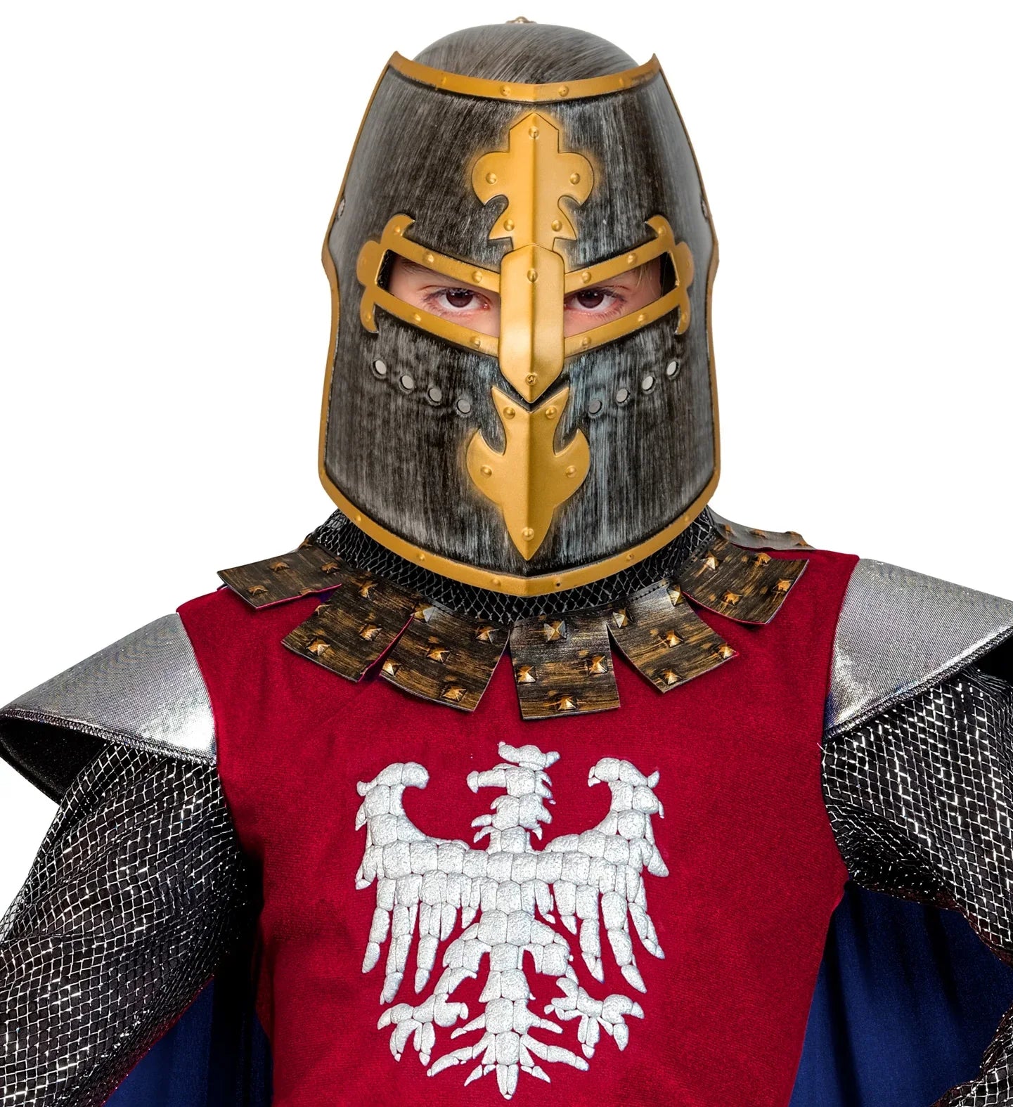 Casco de Caballero Medieval Infantil con Visera Cascos Widmann