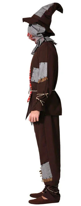 Disfraz de Espantapájaros Siniestro para Hombre Halloween - Terror Atosa