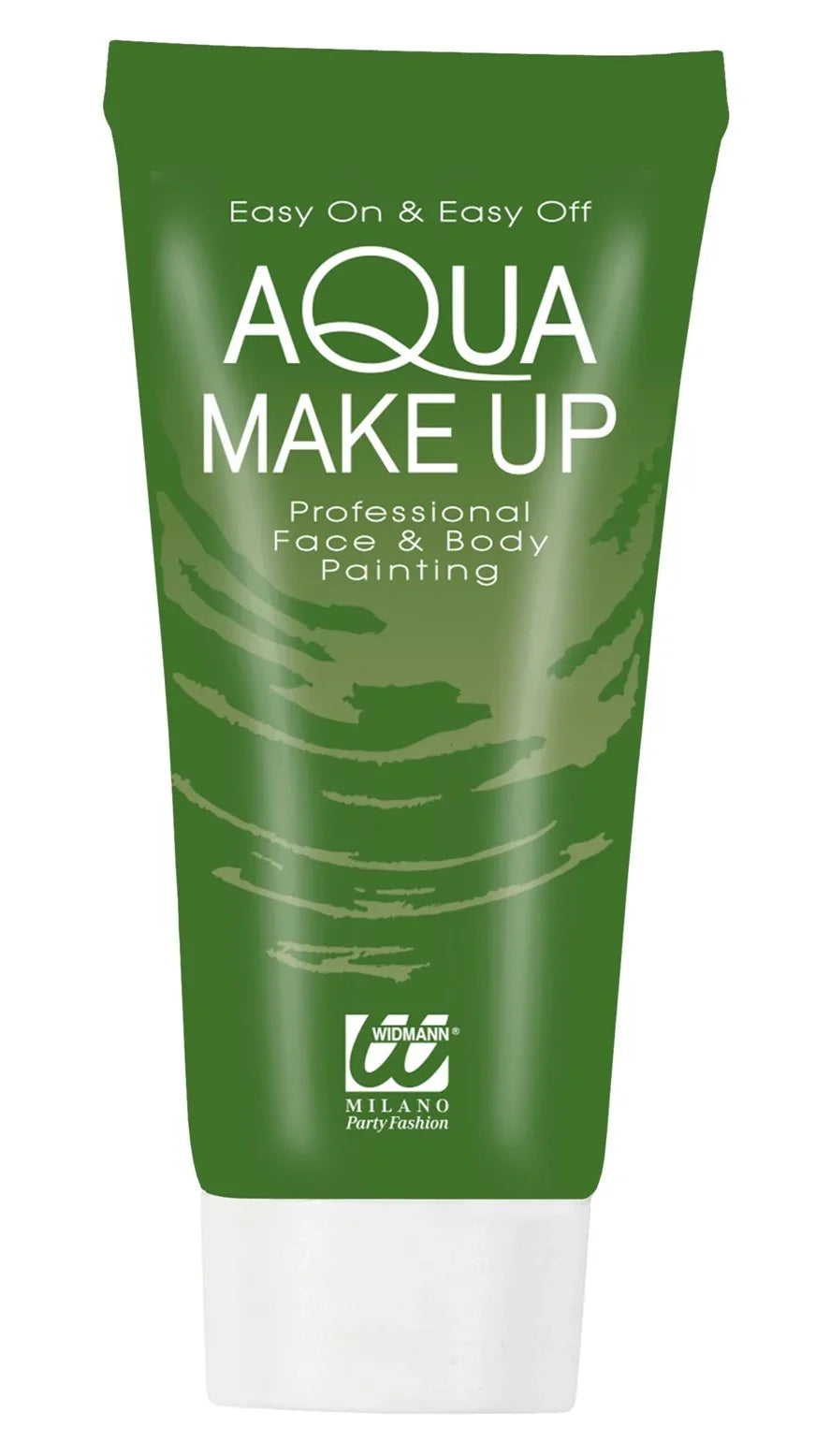 Maquillaje al Agua Verde en Tubo Maquillaje al Agua Widmann
