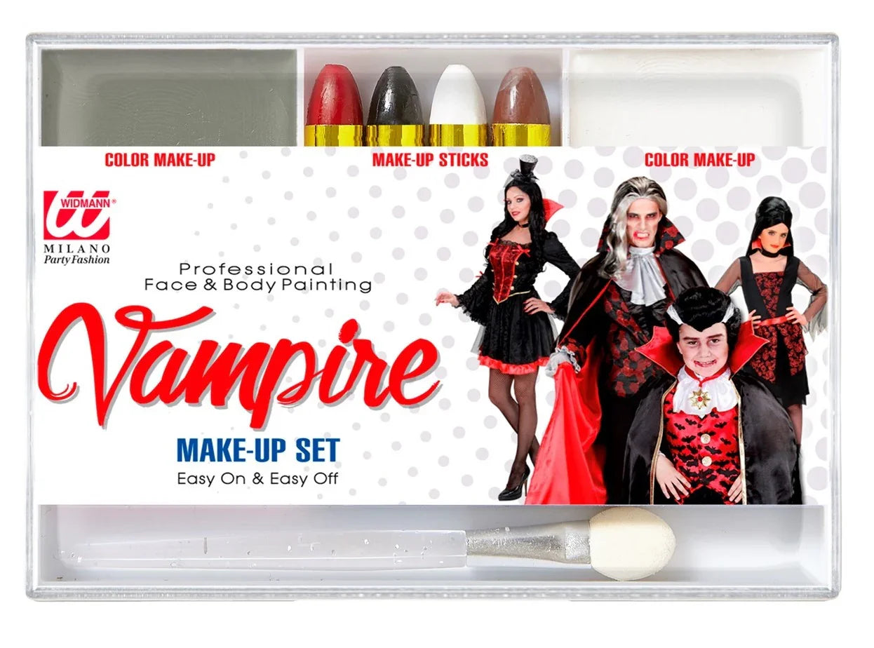 Set de Maquillaje de Vampiro Kits de Maquillaje Widmann