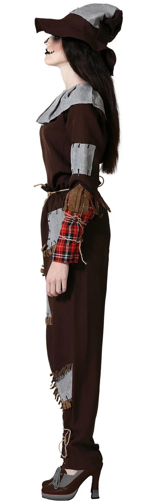 Disfraz de Espantapájaros Siniestro para Mujer Halloween - Terror Atosa