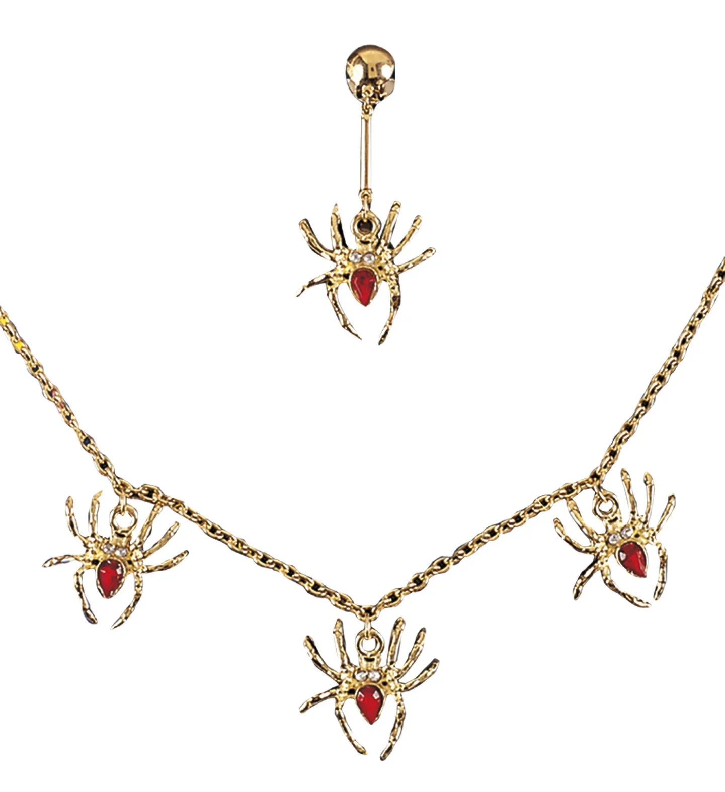 Collar de Arañas con Pendiente a Juego COMPLEMENTOS Widmann