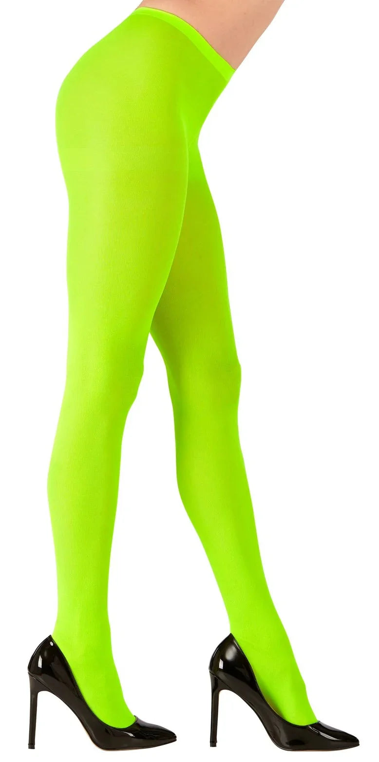 Pantys Verde Neón para Adulta Medias y Pantys Widmann
