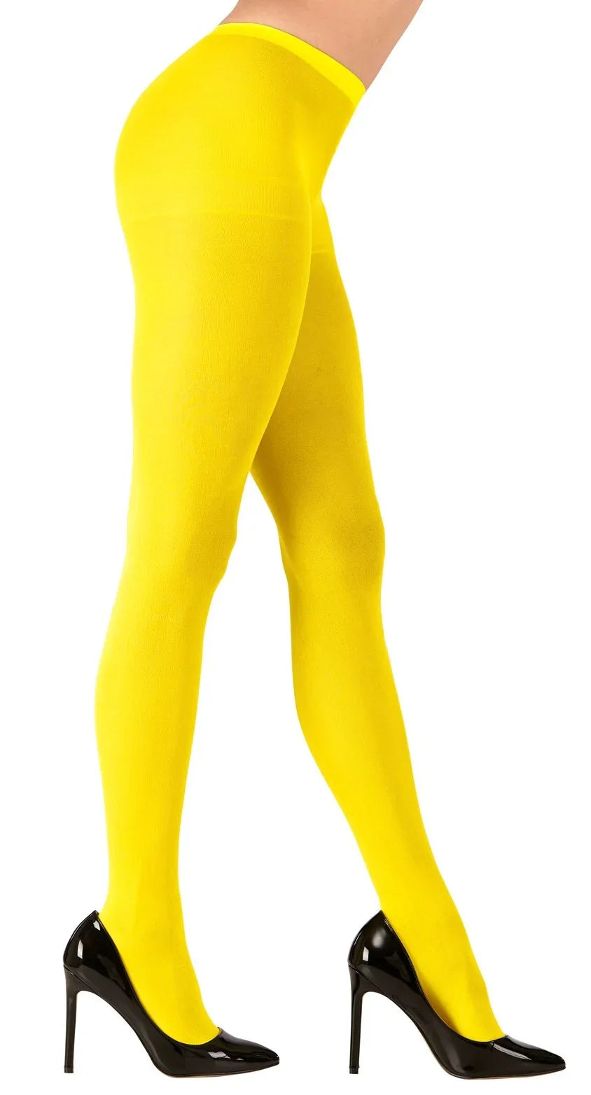 Pantys Amarillo Neón para Adulta Medias y Pantys Widmann