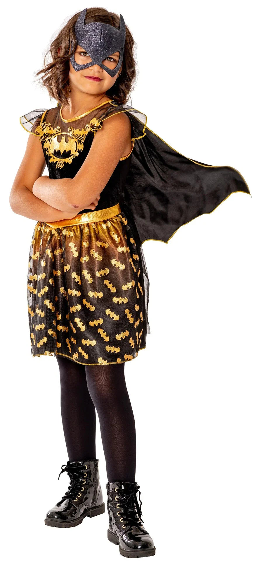 Disfraz de Batgirl con Capa para Niña Batman Rubies