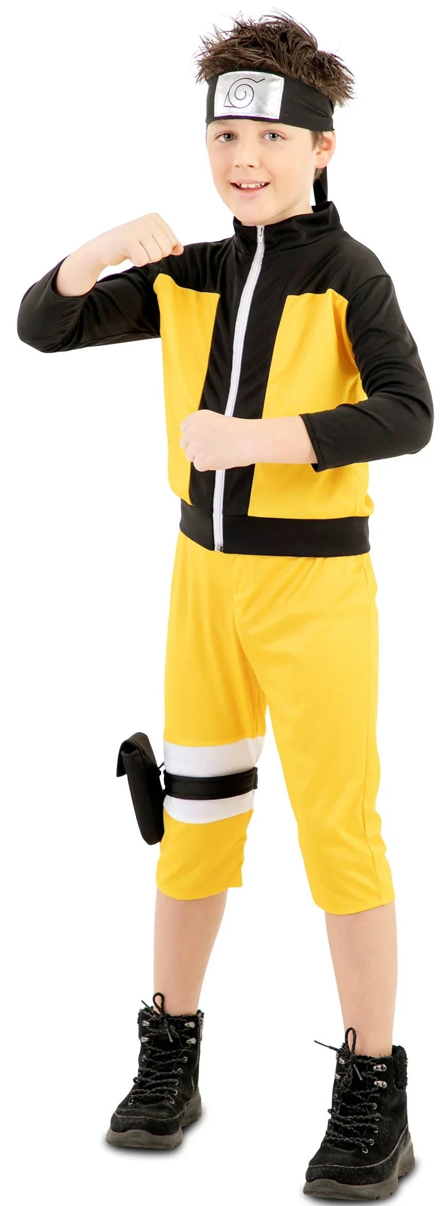 Disfraz de Naruto Ninja Hokage para Niño Ninjas Infantiles EuroCarnavales