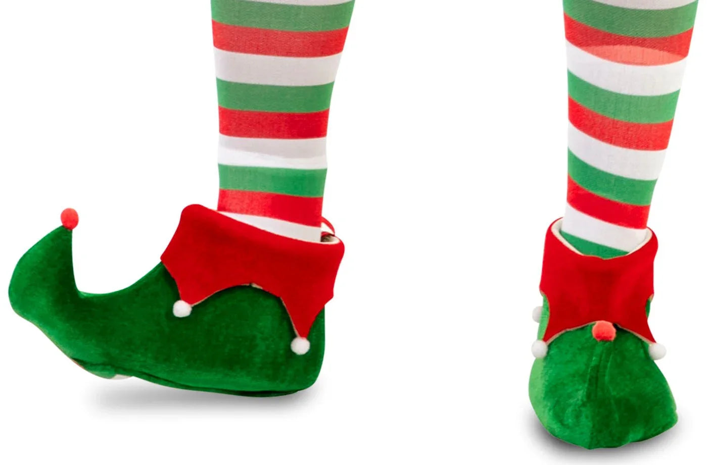 Cubrezapatos de Elfo de Navidad para Adulto Elfos Navideños EuroCarnavales